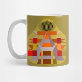 The human being and geometry Mug